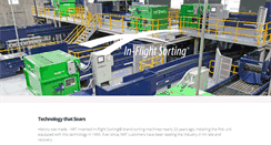 Desktop Screenshot of inflightsorting.com